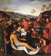 PERUGINO, Pietro The Lamentation over the Dead Christ Spain oil painting artist